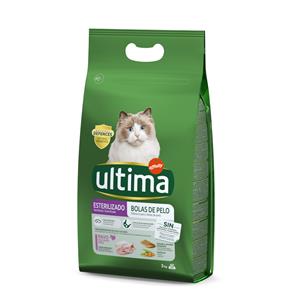 Affinity Ultima 3kg Cat Sterilized Hairball  droogvoer voor katten