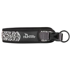 HUNTER Hondenhalsband Divo Reflect, zwart