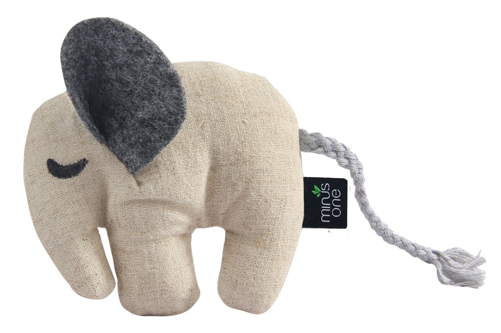 Minus One Docile Buddy Cat Toy - Elephant