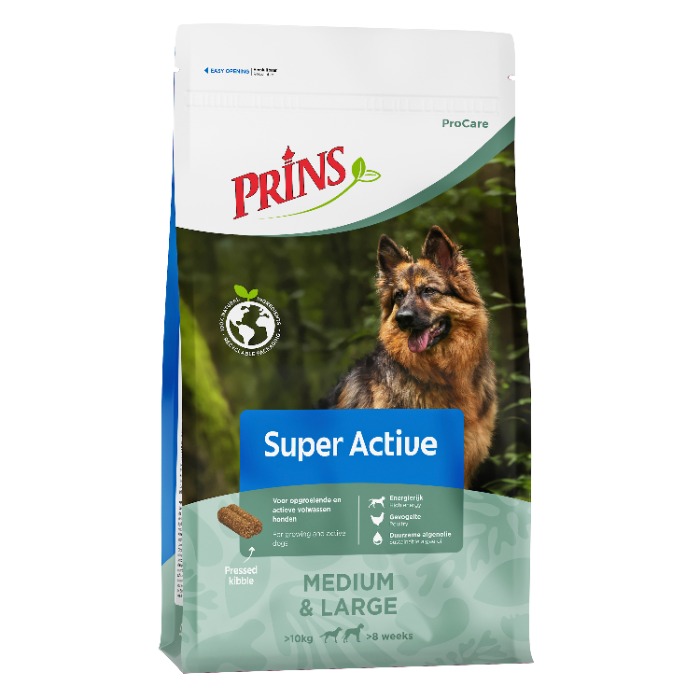 Prins ProCare Super Active hondenvoer 12kg