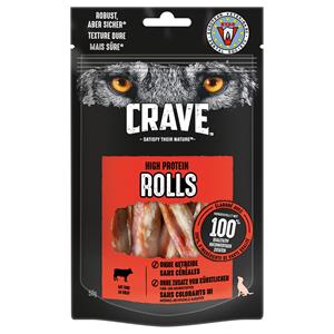 Crave 25% korting!  Adult Protein Snacks - 50 g Rund High Protein Rolls