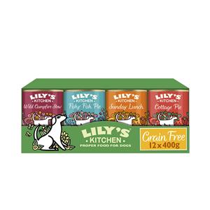 Lily's Kitchen 12x400g  graanvrij recept voor nat hondenvoer