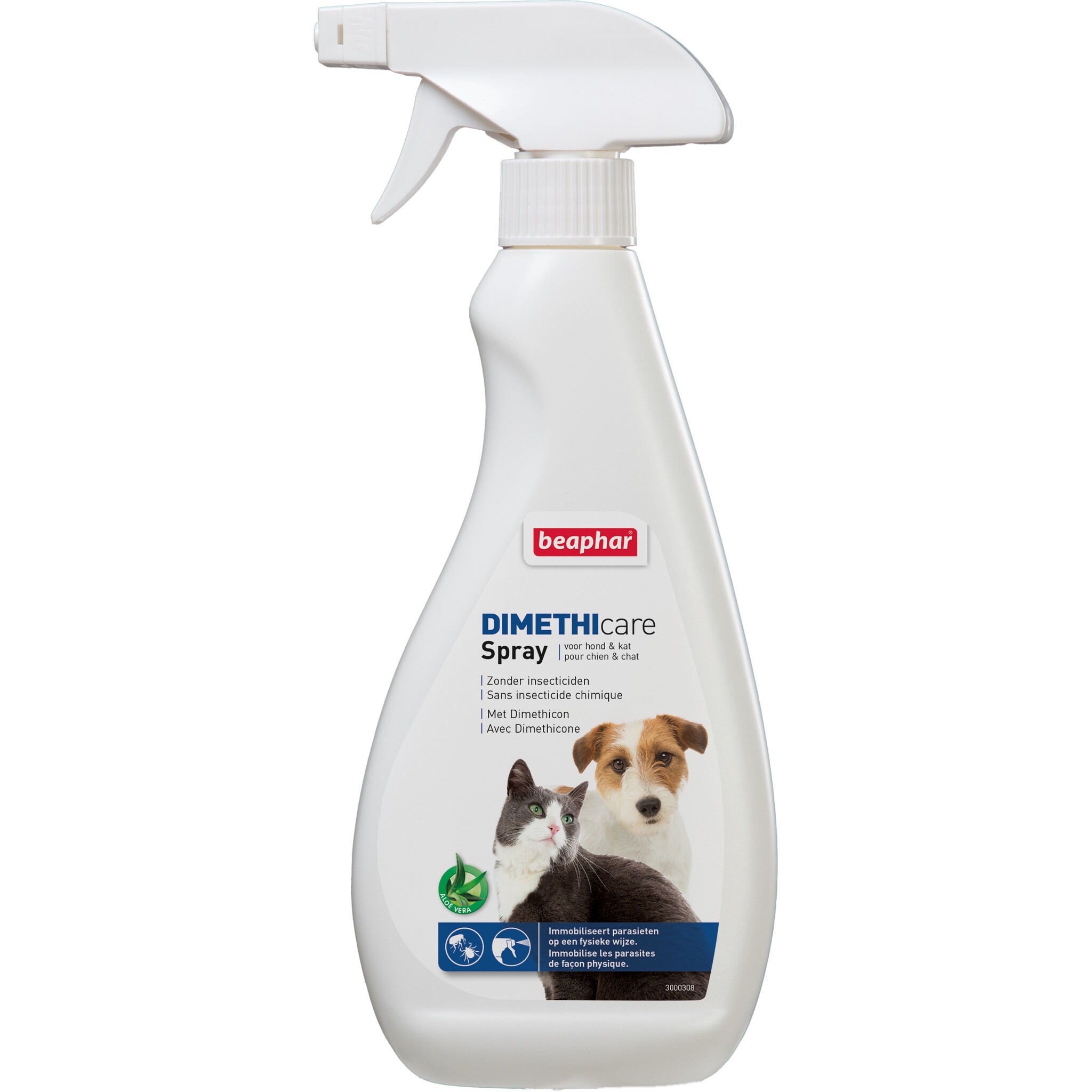 Beaphar Dimethicare spray voor hond & kat 500ML