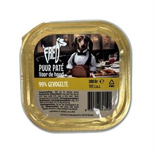 FREDS kuipje hond puur gevogelte (9X300 GR)