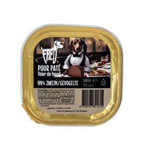 FREDS kuipje hond puur wild zwijn / gevogelte (9X300 GR)