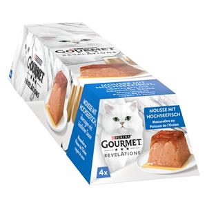 Gourmet Revelations Mousse Kattenvoer - 4 x 57 g  Meeresfisch