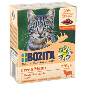 Bozita 6x370g stukjes in Saus met Lam  Kattenvoer