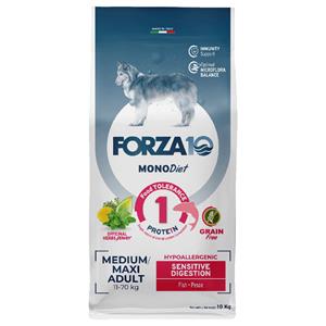 Forza10 Diet Dog 10kg Forza 10 Diet Mono Medium & Large Sensitive Digestion met vis droog hondenvoer