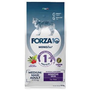 Forza10 Diet Dog 10kg Forza 10 Mono Diet Medium & Large Gevoelige Huid met Vis droogvoer voor honden