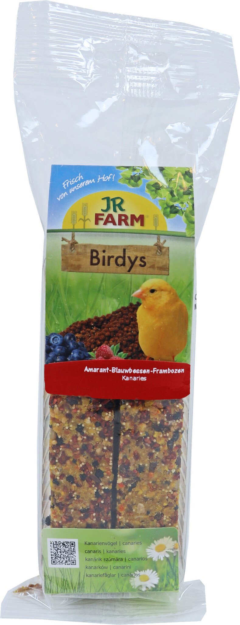 JR Farm Birdys Kanarie Amarant/Blauwe Bessen/Frambozen 130 Gram