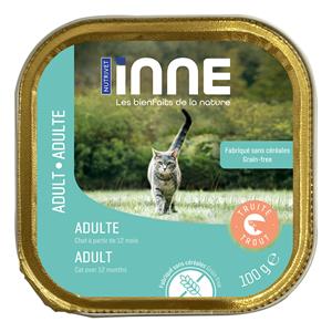 Nutrivet 16x100g  Inne Adult Kat met Forel kattennatvoer