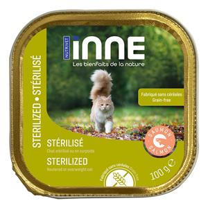 Nutrivet 16x100g  Inne Kat Sterilised Zalm Natvoer