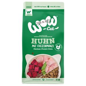 WOW Cat 2kg  Adult met kip droogvoer voor katten