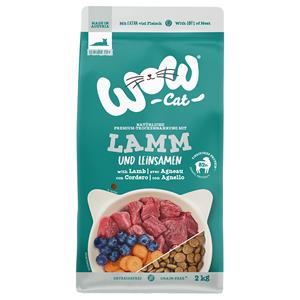 WOW Cat 2kg  Senior met lam droogvoer voor katten