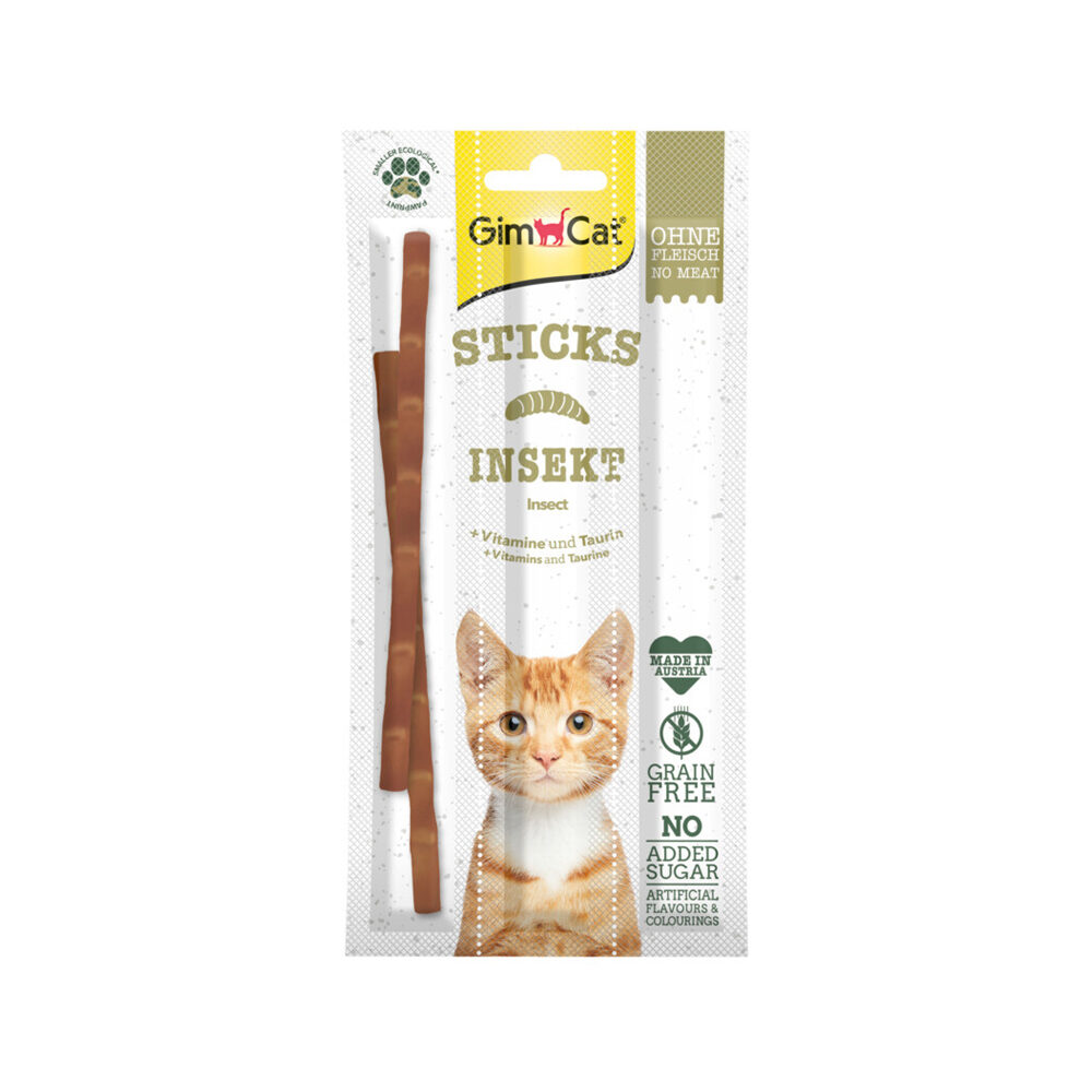 GimCat Superfood Duo-Sticks - Insect