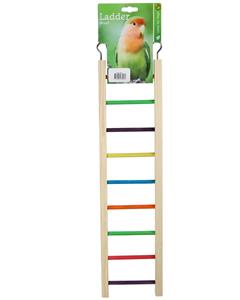 Boon Ladder Hout 9-Traps Gekleurd 54CM