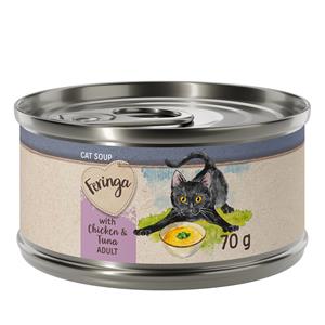 Feringa Kattensoep 12 x 70 g - Kip en tonijn