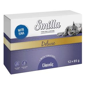 Smilla 12x85g  Deluxe Hapjes met Tonijn en Tomaten