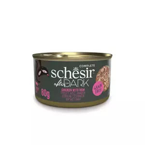 Schesir after dark kip en ham bouillon 80g