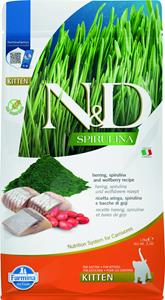 N&D Spirulina voeding voor de kitten Haring 1,5 kg