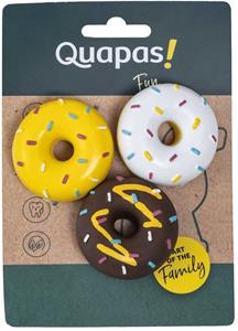 Quapas! Dog Toy Fun Donut Set 3 Stuks