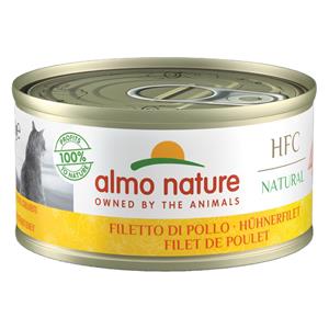 Almo Nature 70g Almo Nature HFC Natural 6 x 70 g Kipfilet