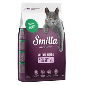 Smilla 10kg Adult Sensitive Eend  Kattenvoer Graanvrij