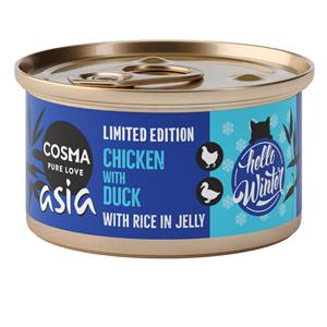 Cosma Thai / Asia in Gelei Kattenvoer 6 x 85 g - Winter editie