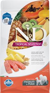 N&D Tropical hondenvoeding Zalm medium/maxi 2 kg