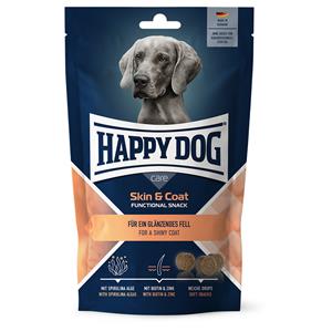 Happy Dog 100g Skin & Coat met Eend  Care Snack hondensnacks