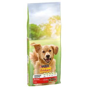 Friskies 12kg  VitaFit Adult Hond Active met Rund Hondenvoer