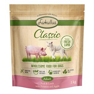 Lukullus 1kg  Classic Zwijn & Lam (Graanvrij) Honden Droogvoer