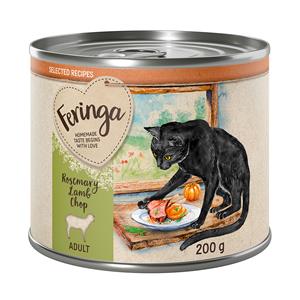 Feringa 6x200  Rozemarijn Lamskotelet Selected Recipes Katten Natvoer