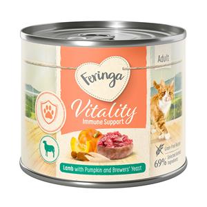 Feringa 6x200g  Vitality Immune Immune - Lam natvoer voor katten