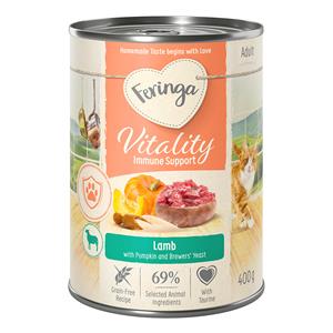 Feringa 6x400g  Vitality Immune Immune - Lam natvoer voor katten