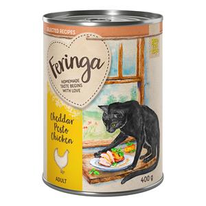 Feringa 6x400g Kip met Cheddarpesto  Selected Recipes Katten Natvoer