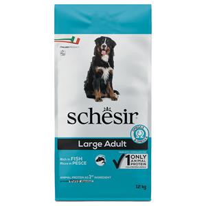 Schesir 12kg  Dog Large Adult met vis droogvoer voor honden