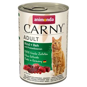 Animonda Carny Megapakket: 48x400g  Adult Verjaardag - Mixpack natvoer voor katten