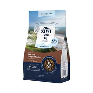 Ziwi Peak Steam&Dried hondenvoeding Rund 800 gr.