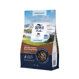 Ziwi Peak Steam&Dried kattenvoeding Rund 800 gr.