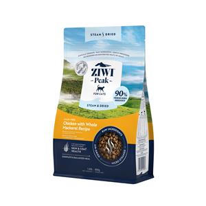 Ziwi Peak Steam&Dried kattenvoeding Kip 800 gr.