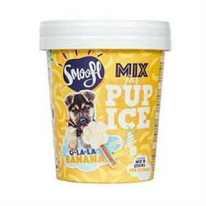 SMOOFL ijsmix pup banaan (160 GR)