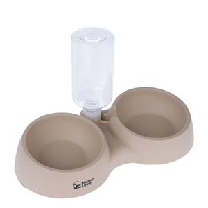 Modern Living dubbele kom Kandy 35x17x7 cm hond