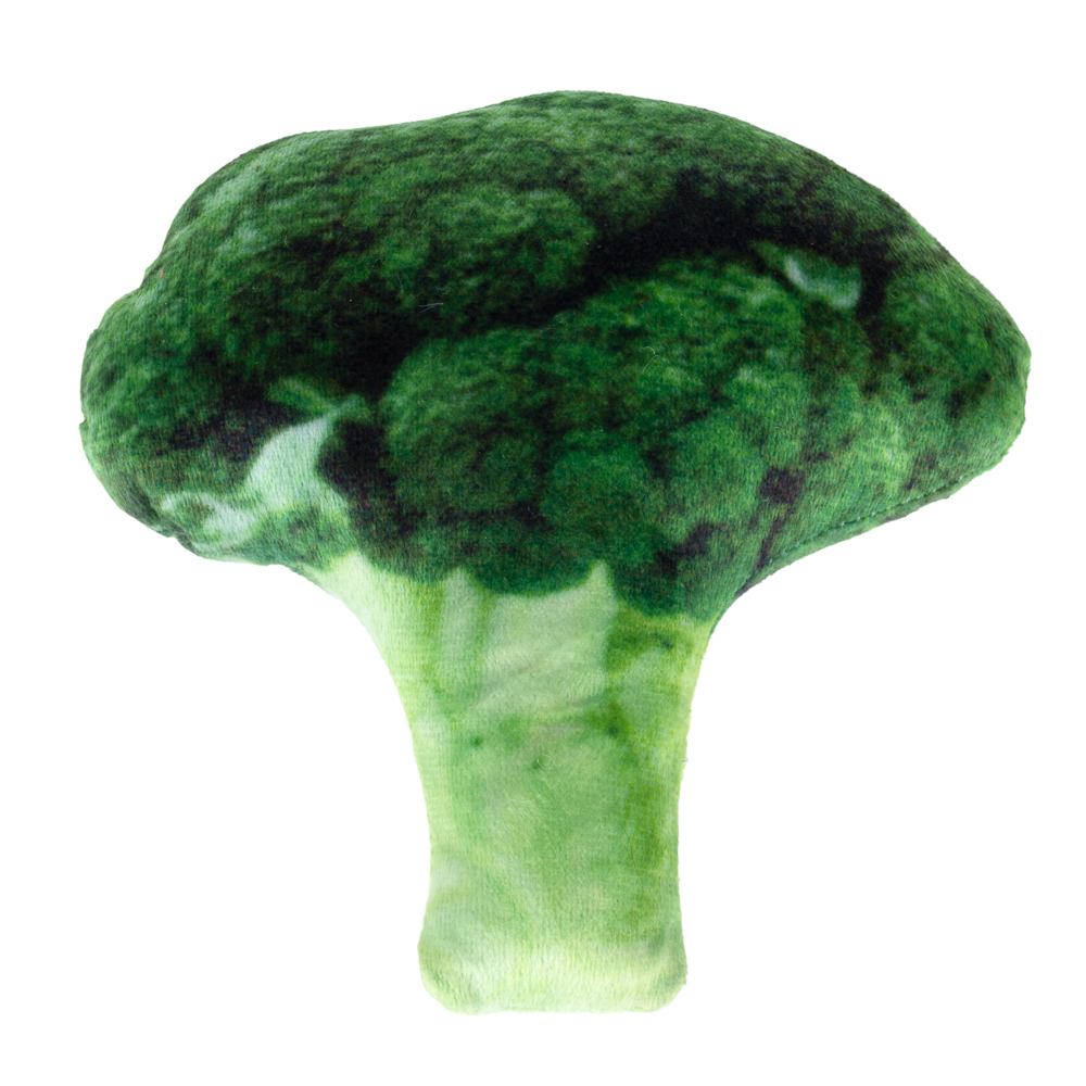 TIAKI hondenspeeltje piepende broccoli 15x16x5cm