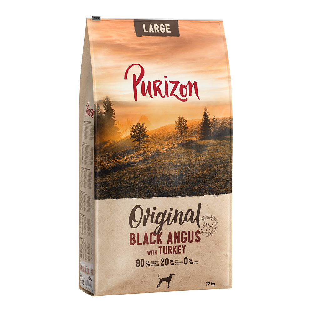 Purizon 10 + 2 kg gratis!  Large Black Angus met Kalkoen - Large Black Angus met Kalkoen (12kg)