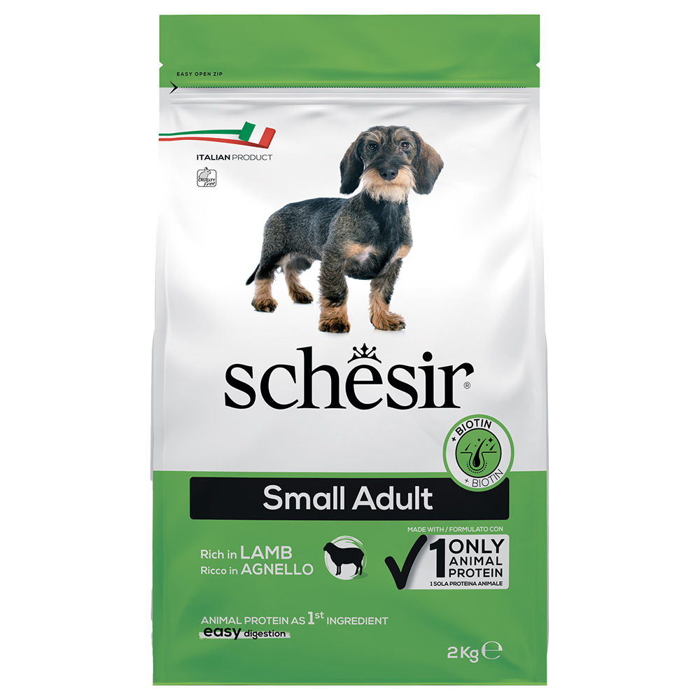 Schesir 2kg  Dog Small Adult met Lam hondenvoer droog