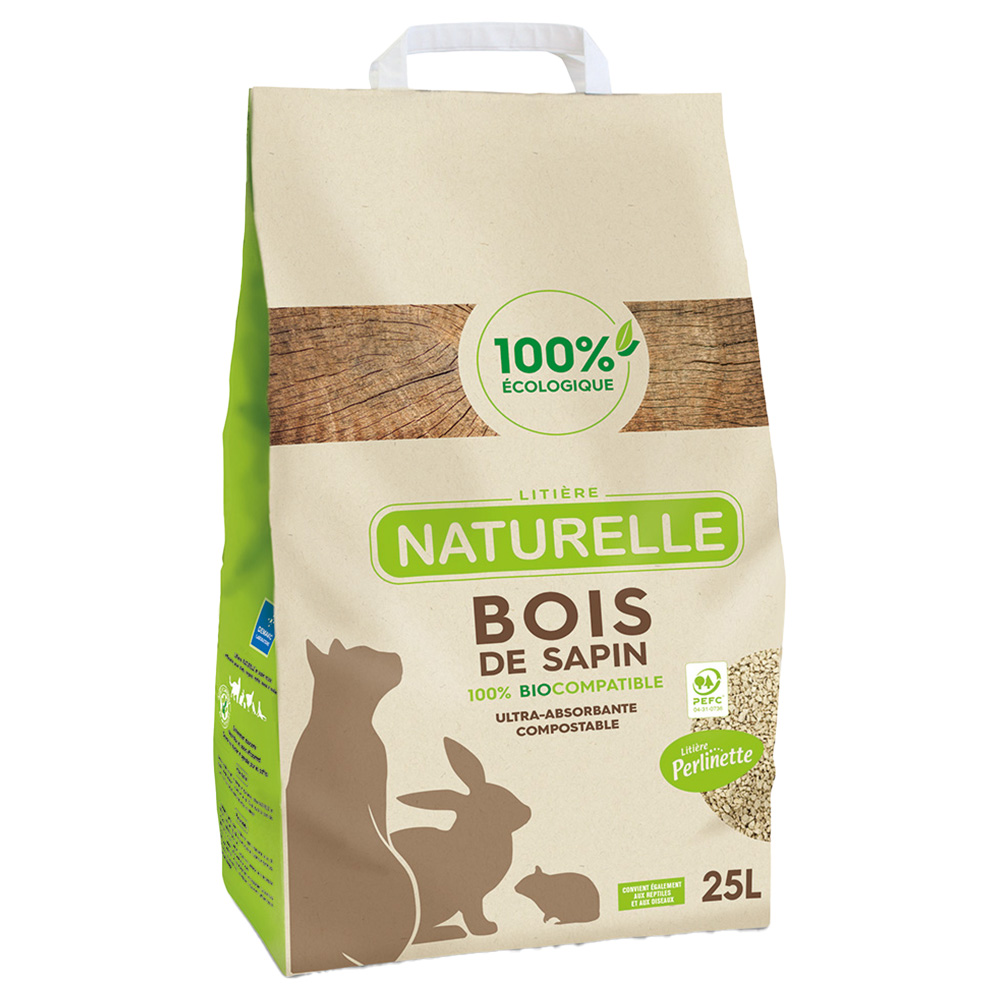 Demavic 10kg Perlinette Bois de Sapin Kattenbakvulling