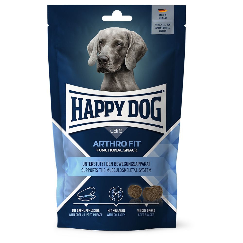 Happy Dog 100g Arthro Fit met Zalm  Care Snack hondensnacks