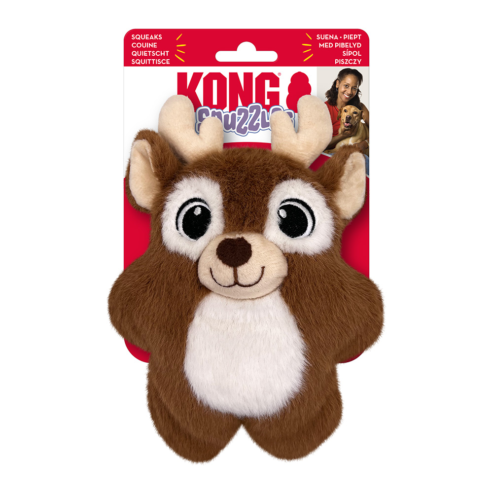 Kong Holiday Snuzzles Maat S Rendier Hond