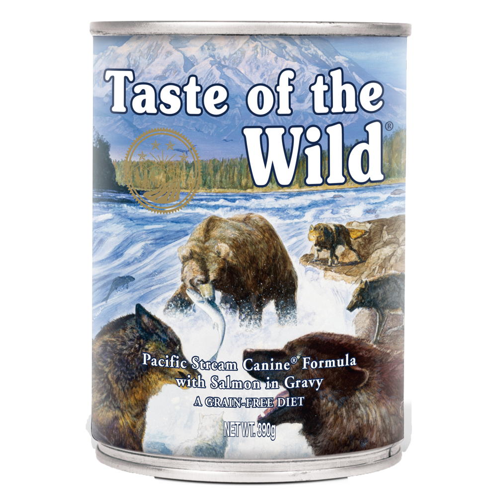 Taste of the Wild  Pacific Stream Canine Hondenvoer - 1 x 390 g